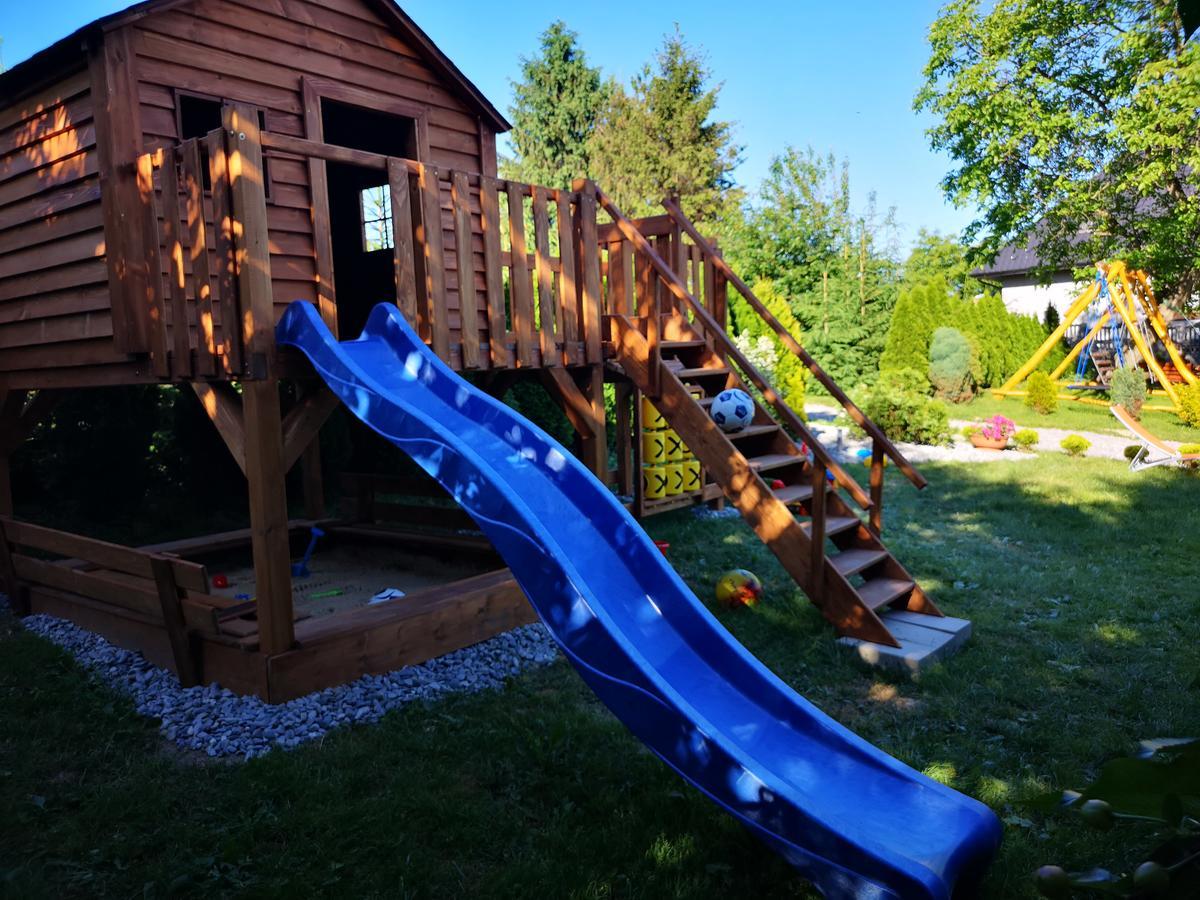 Villa Magiczny Zakatek Dabrowa Dolna Esterno foto